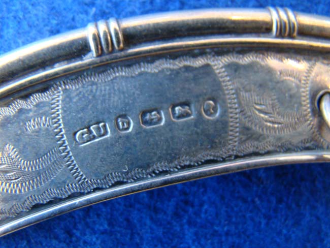 An English sterling silver Bosun's Whistle made by George Unite in 1878 — image 2